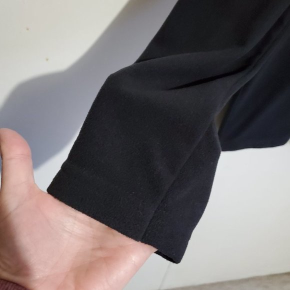 ROOTS / M / Men's Polar Fleece Wind Resistant 1/4 Zip Long Sleeve Polo Jacket - Picture 4 of 12